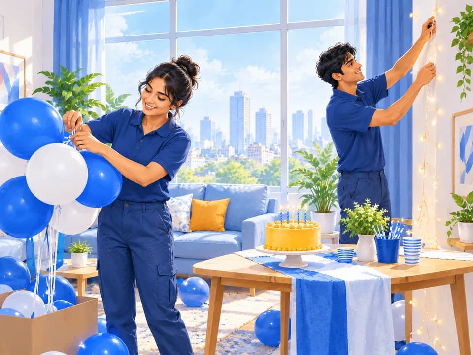 Event planning, decoration, and catering help
